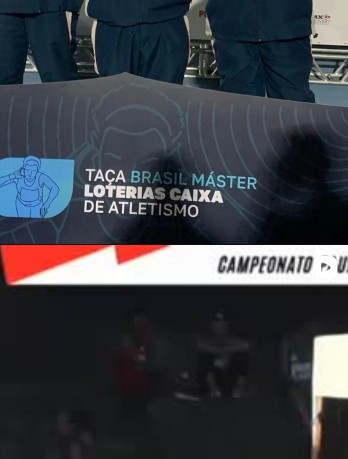 Atletas da ANASP com troféus, captura do perfil oficial